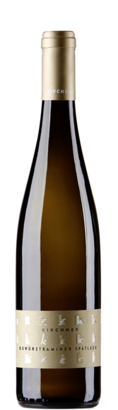 Gewürztraminer Spätlese lieblich (0,75 Liter), Edelsüß, Weingut Kirchner